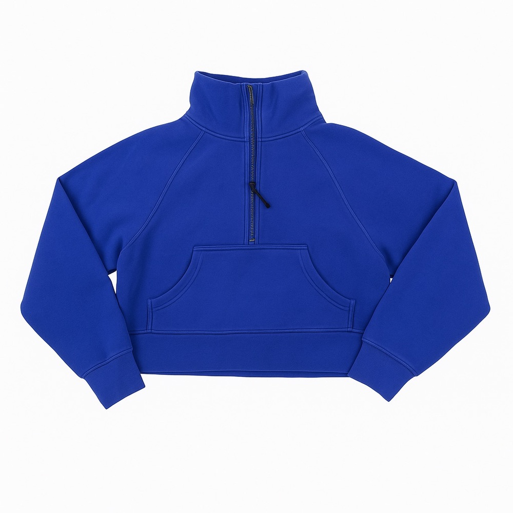 Lululemon Scuba Funnel Neck Half-Zip Pullover Blue Size XS/S
